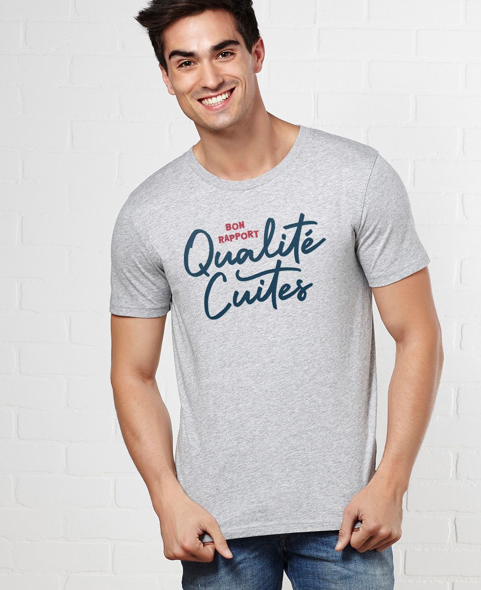 T-Shirt homme Bon rapport Qualité Cuites