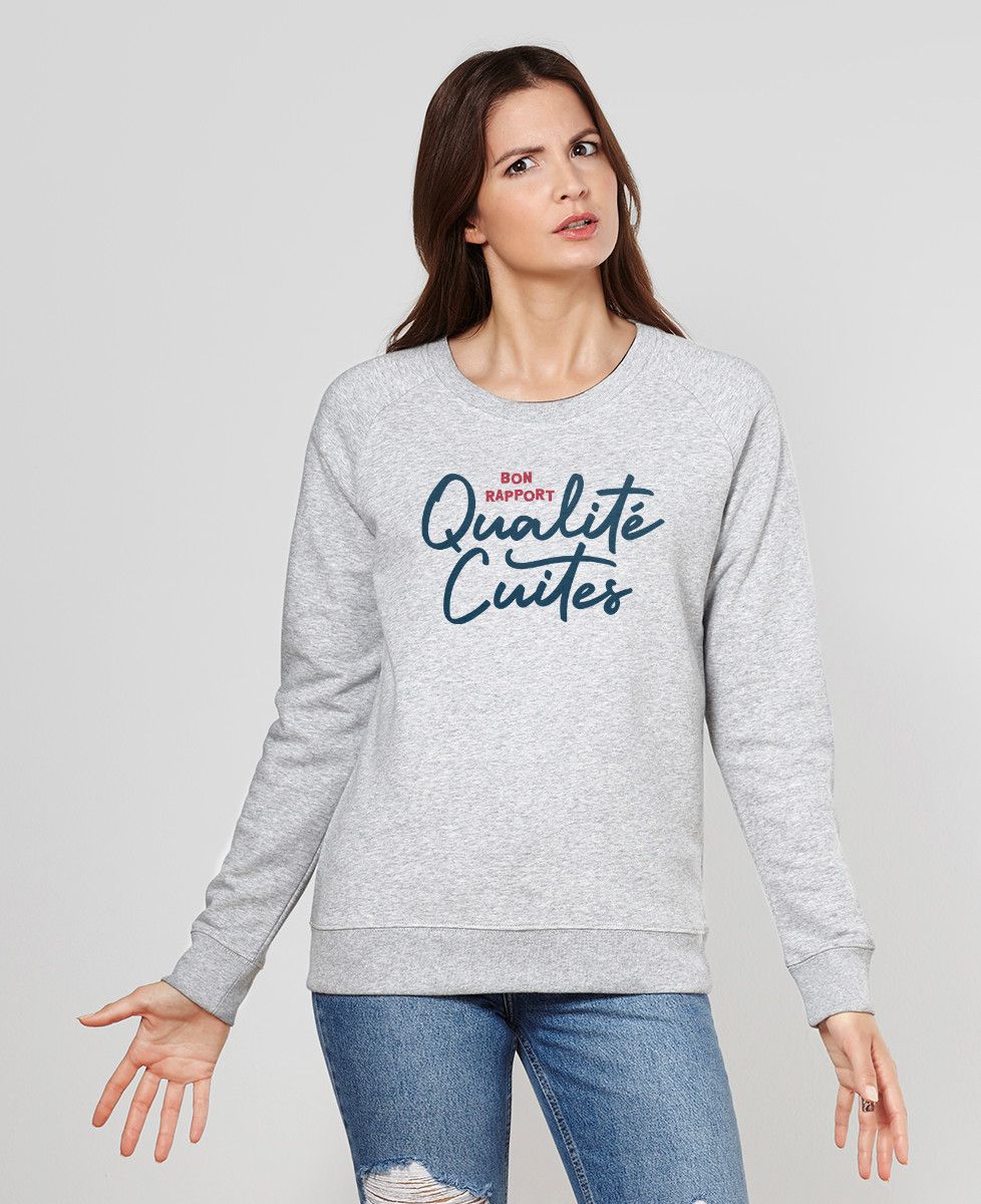 Sweatshirt femme Bon rapport Qualité Cuites - Apéro