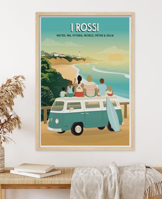 Stampa Poster Su Misura Poster Personalizzato Con Foto 50x70 Cm - Carta Premium 250gr - Regalo Personalizzato Per Famiglia E Amici Stampa Foto Personalizzata