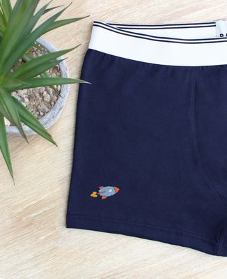 Boxer Fusée (brodé)