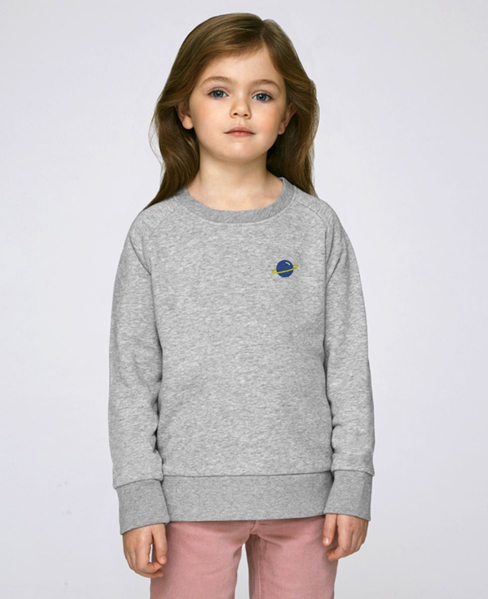 Sweatshirt enfant Planète (brodé)