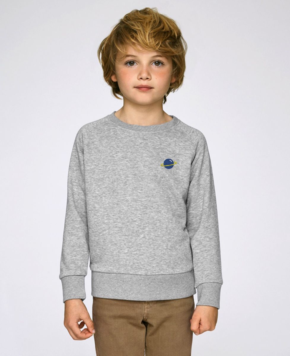 Sweatshirt enfant Planète (brodé)