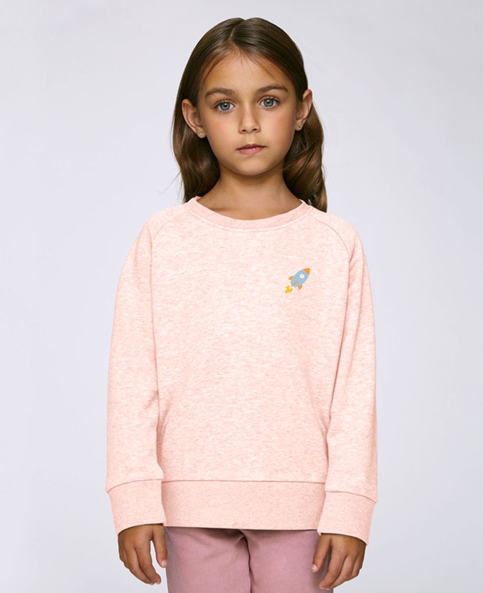 Sweatshirt enfant Fusée (brodé)