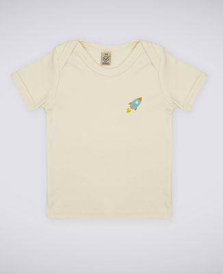 T-Shirt bébé Fusée (brodé)