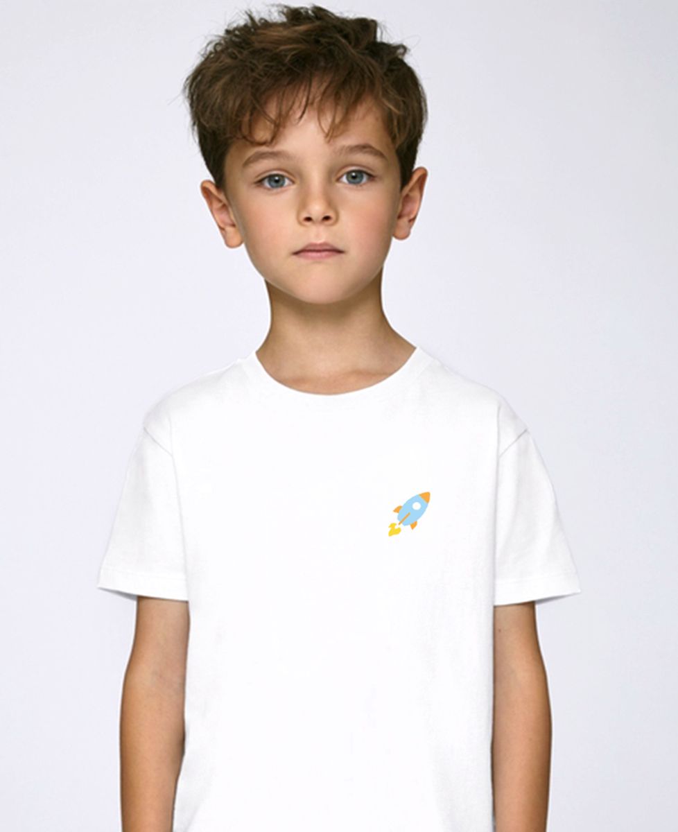 T-Shirt enfant Fusée (brodé)