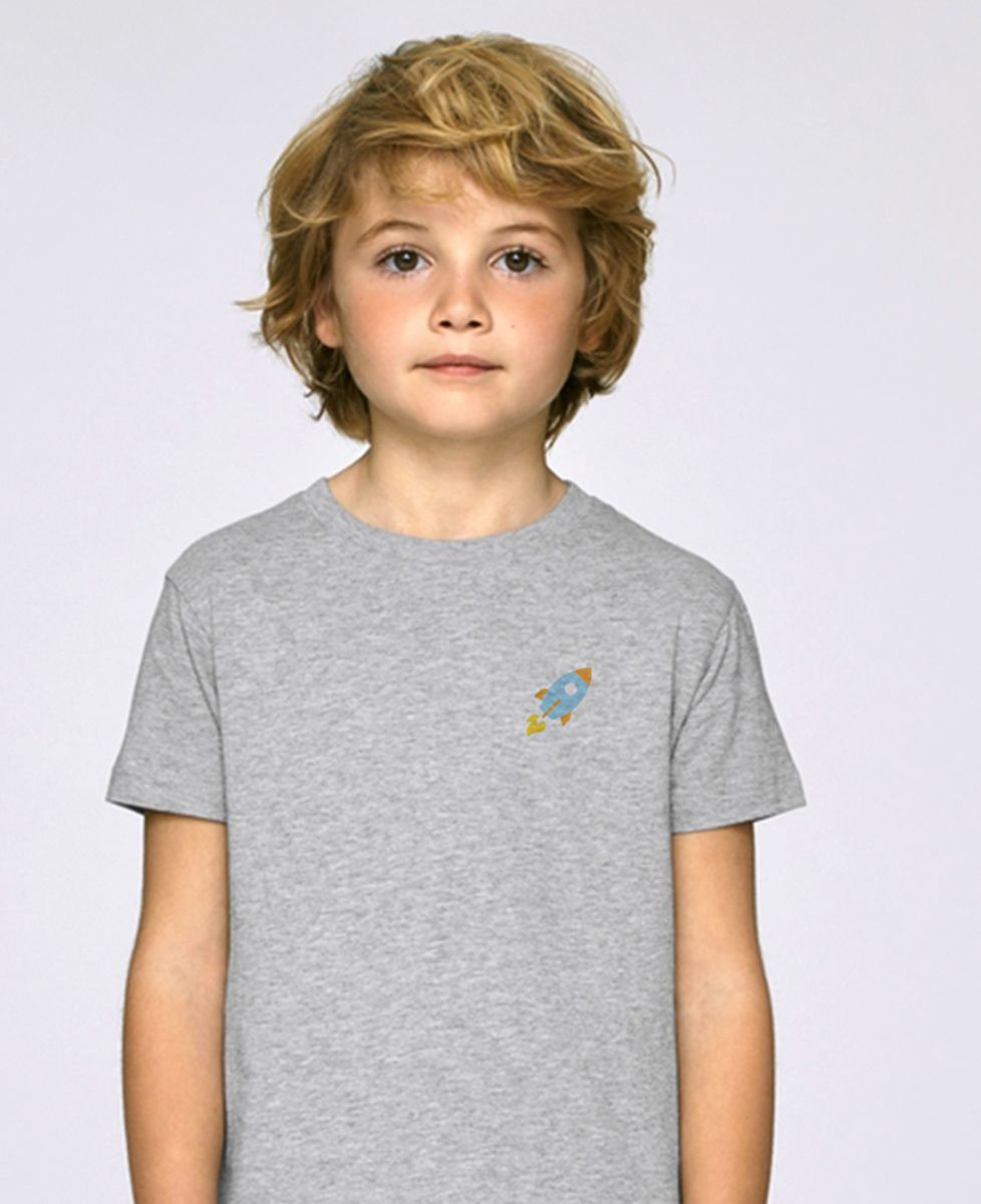 T-Shirt enfant Fusée (brodé)