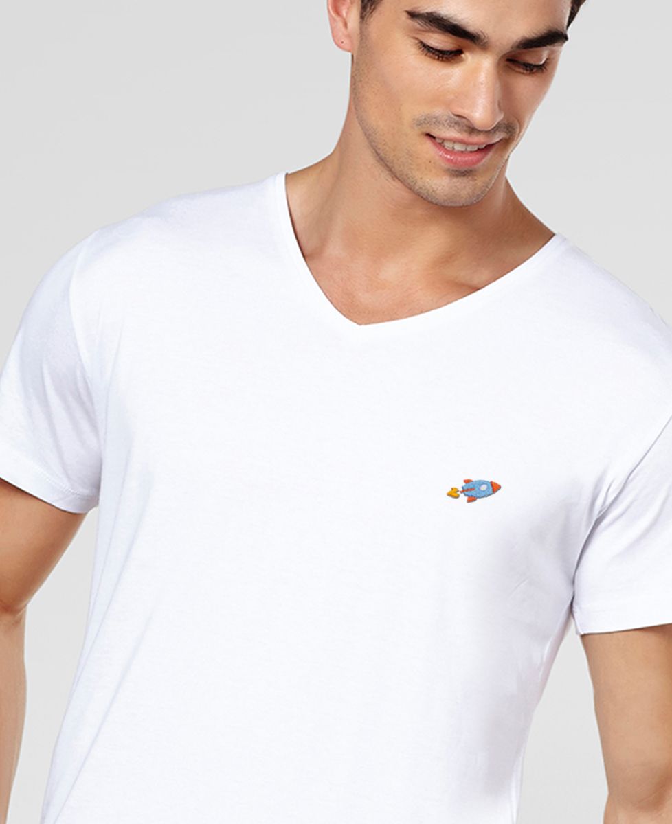 T-Shirt homme Fusée (brodé)