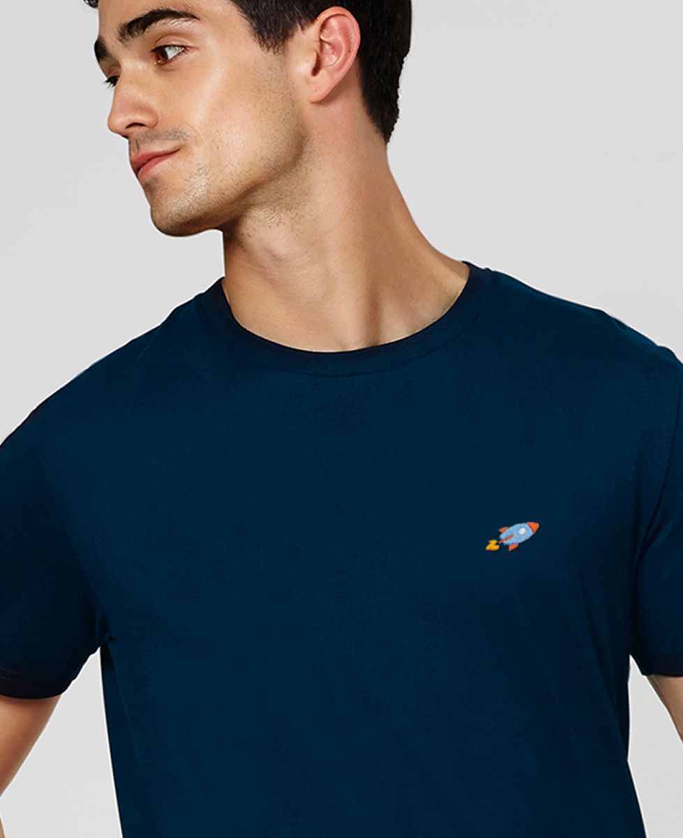 T-Shirt homme Fusée (brodé)