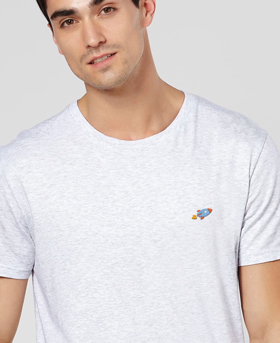 T-Shirt homme Fusée (brodé)