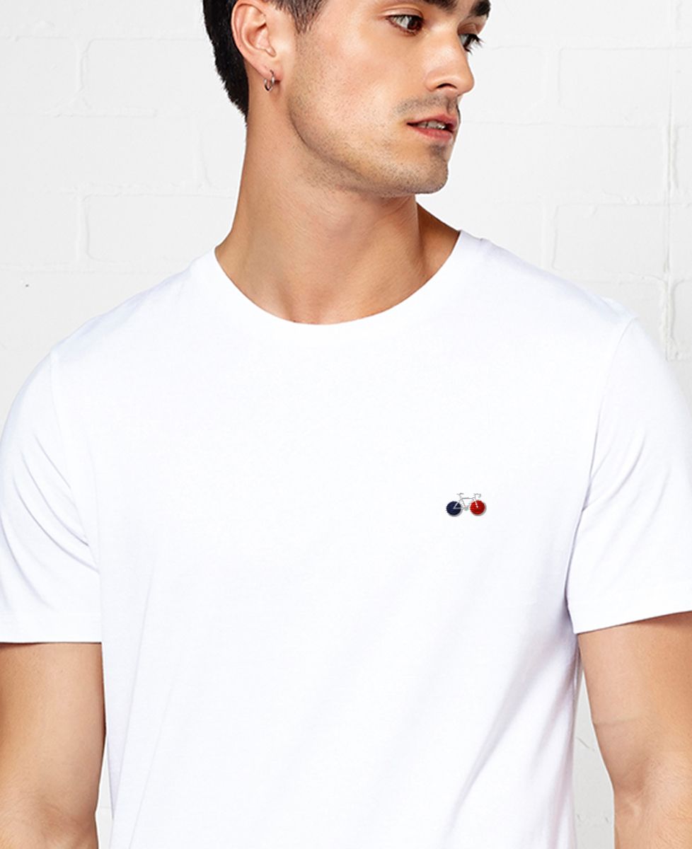 T-Shirt homme Vélo (brodé)