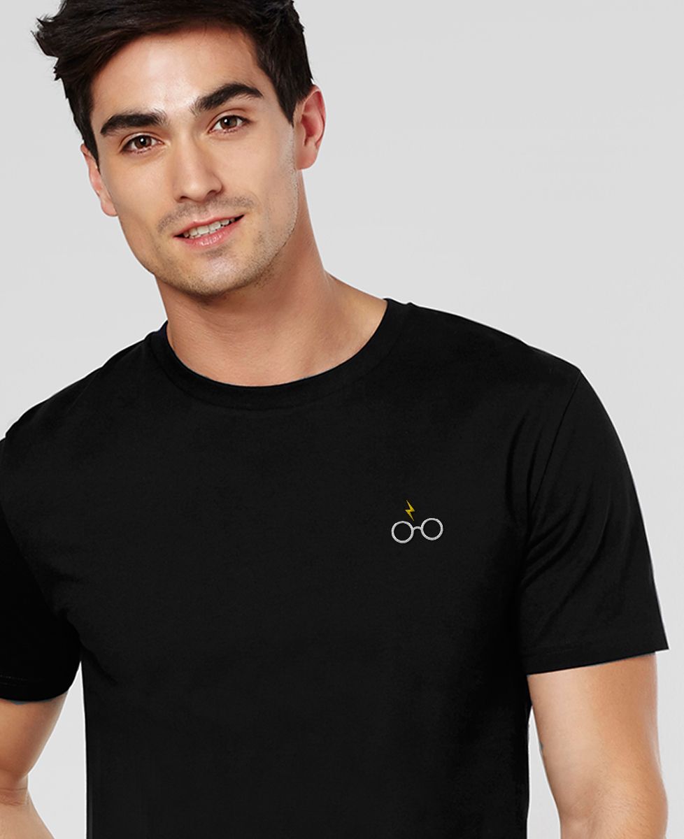 T-Shirt homme Lunettes Harry (brodé)