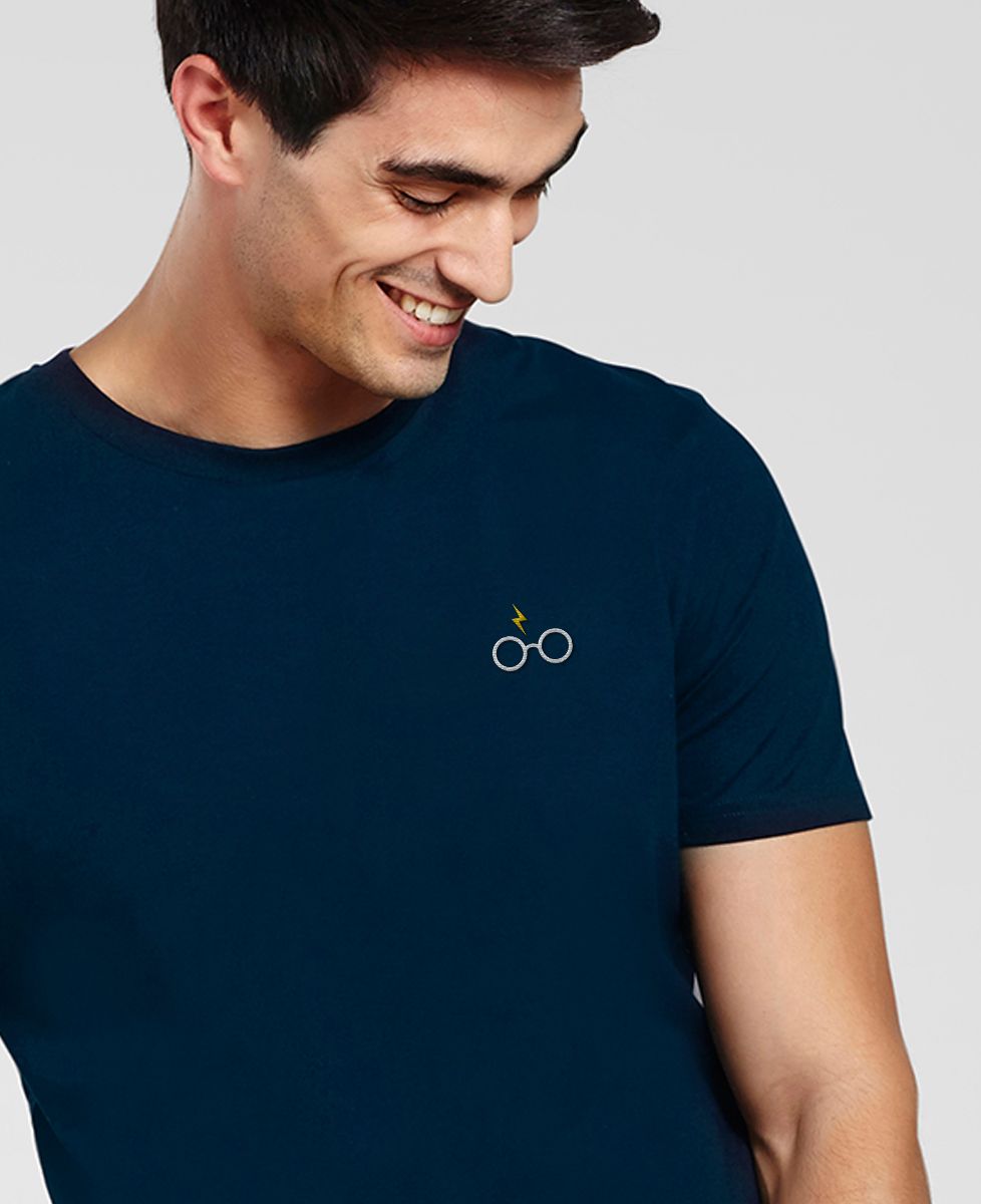 T-Shirt homme Lunettes Harry (brodé)