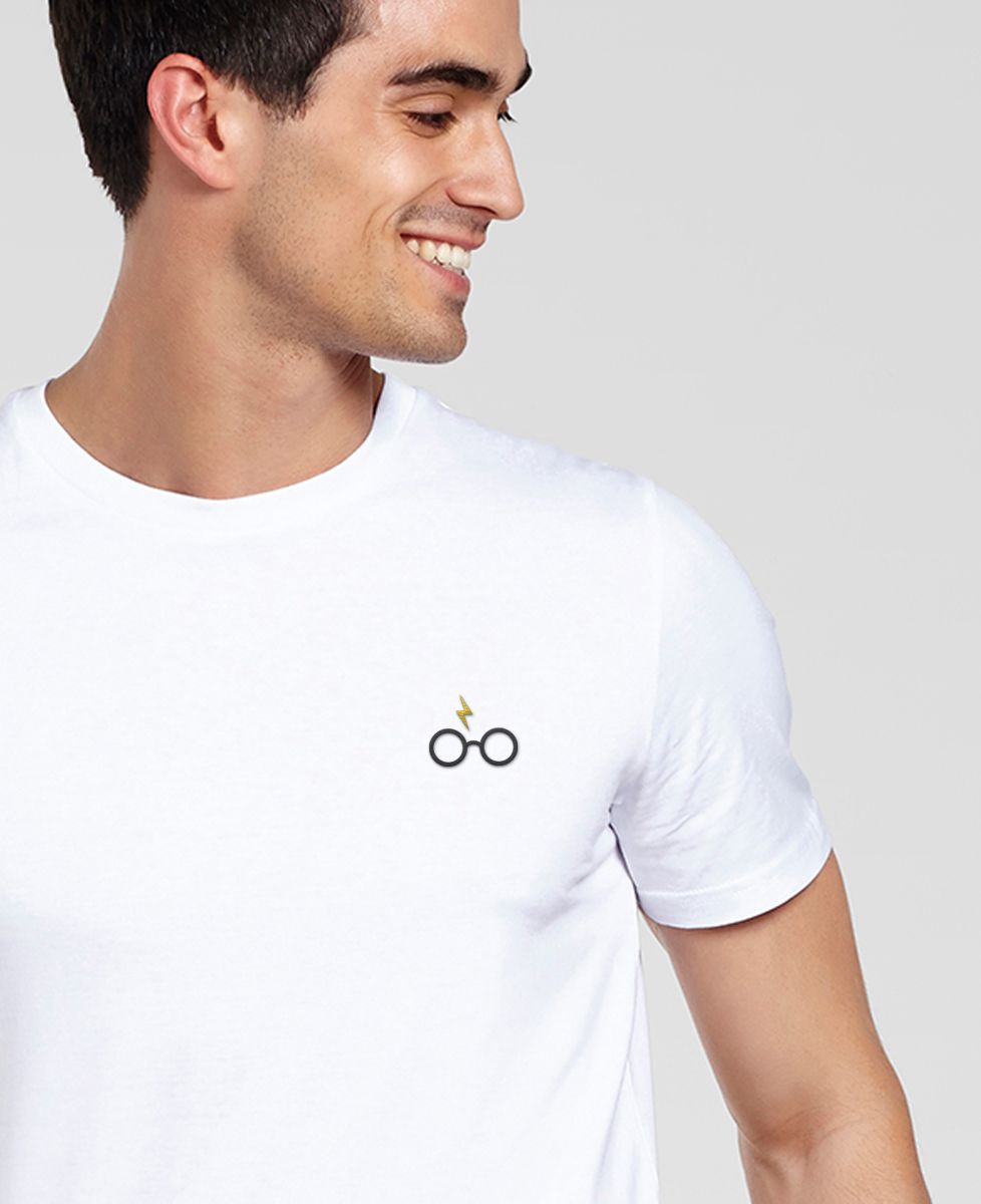 T-Shirt homme Lunettes Harry (brodé)