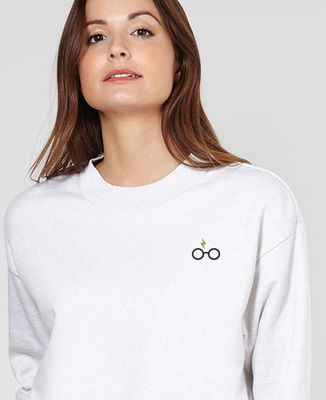 Sweatshirt femme Lunettes Harry (brodé)