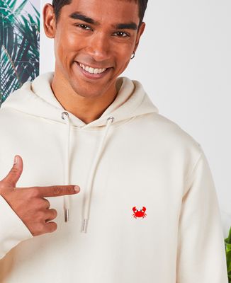 Men's hoodie Crab (embroidered) - Animals