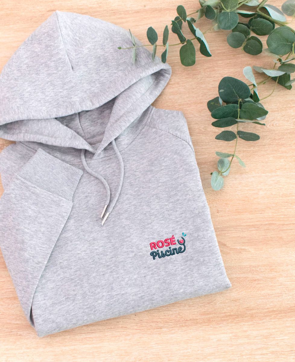 Hoodie femme Rosé Piscine (brodé) - Apéro