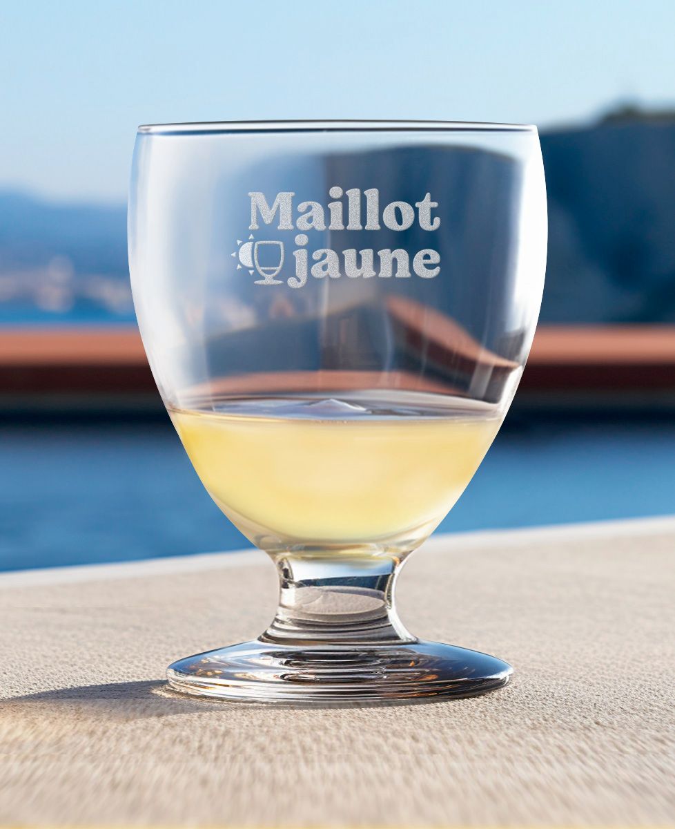 Verre à pastis Maillot jaune - Apéro