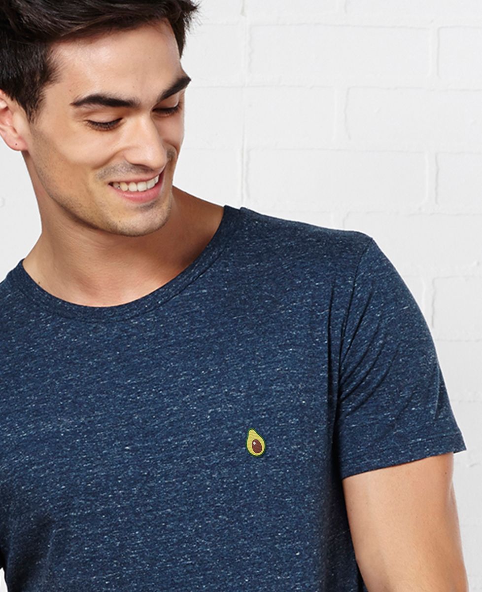 Heren-T-shirt Avocado (geborduurd)