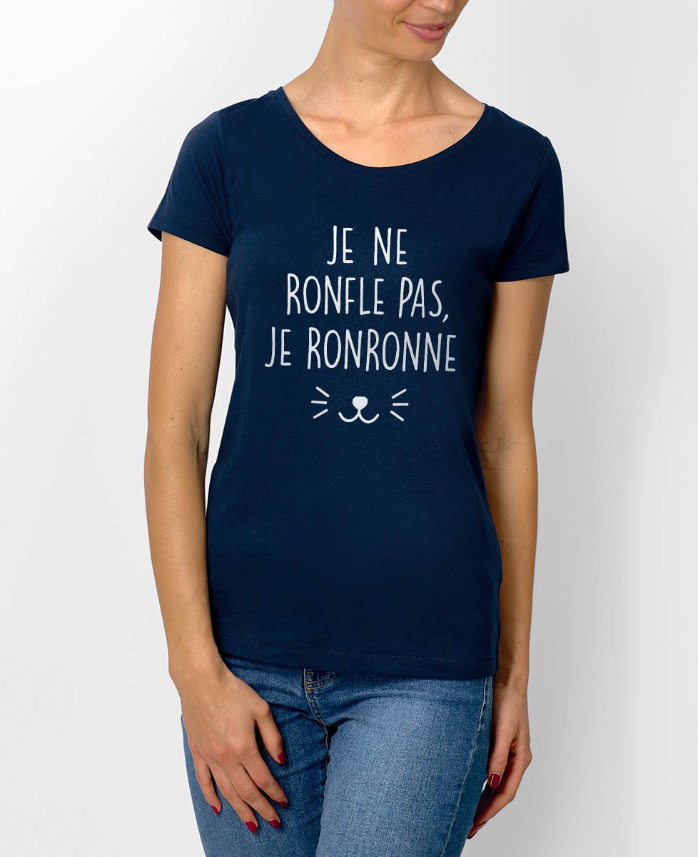 T-Shirt femme Je ne ronfle pas