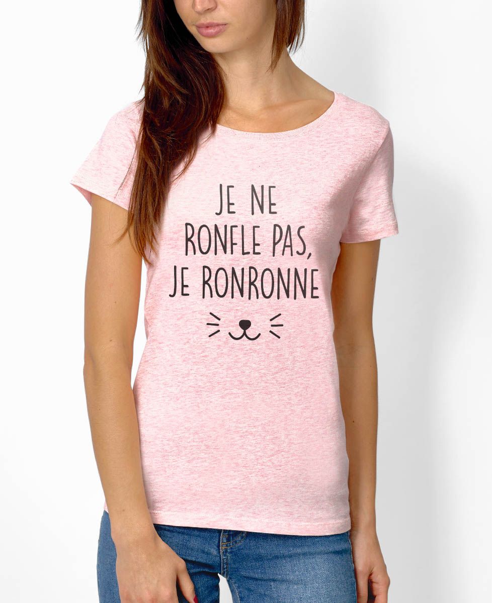 T-Shirt femme Je ne ronfle pas