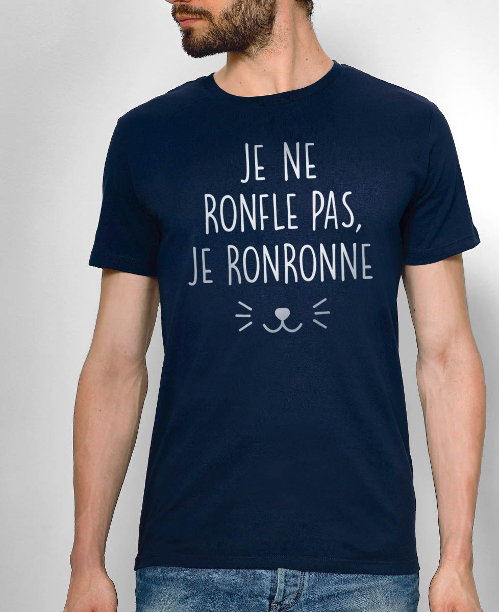 T-Shirt homme Je ne ronfle pas
