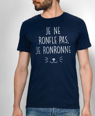 T-Shirt homme Je ne ronfle pas