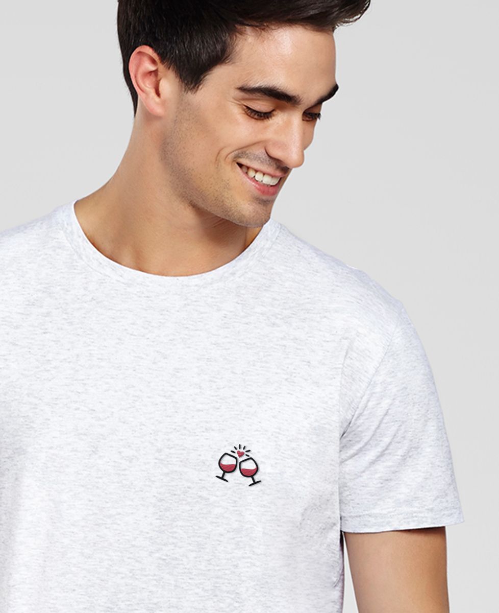 T-Shirt homme Tchin tchin (brodé)