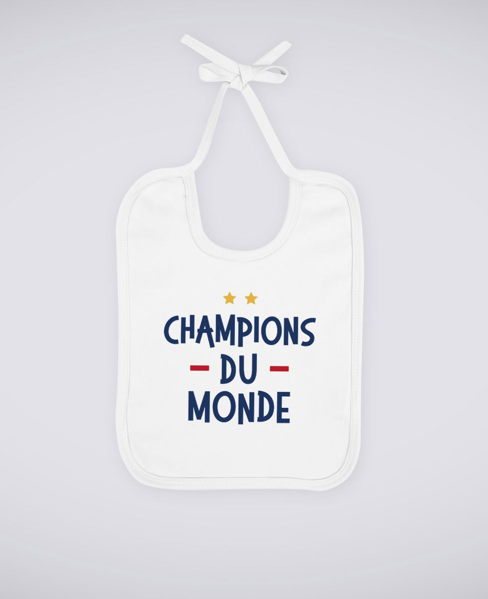 Bavoir Champions du monde