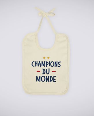Bavoir Champions du monde