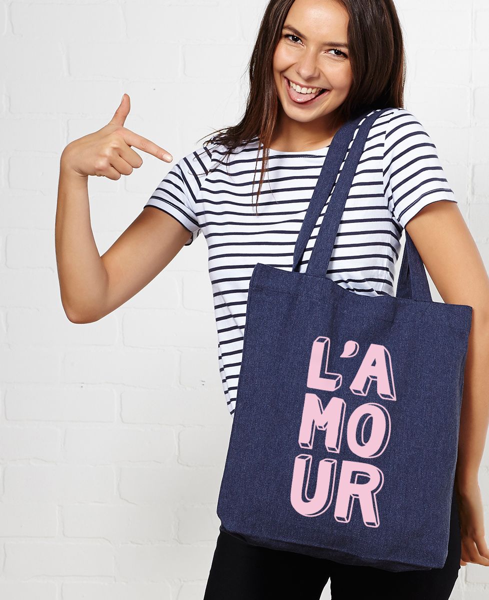 Tote bag L'amour - Cadeaux Couple