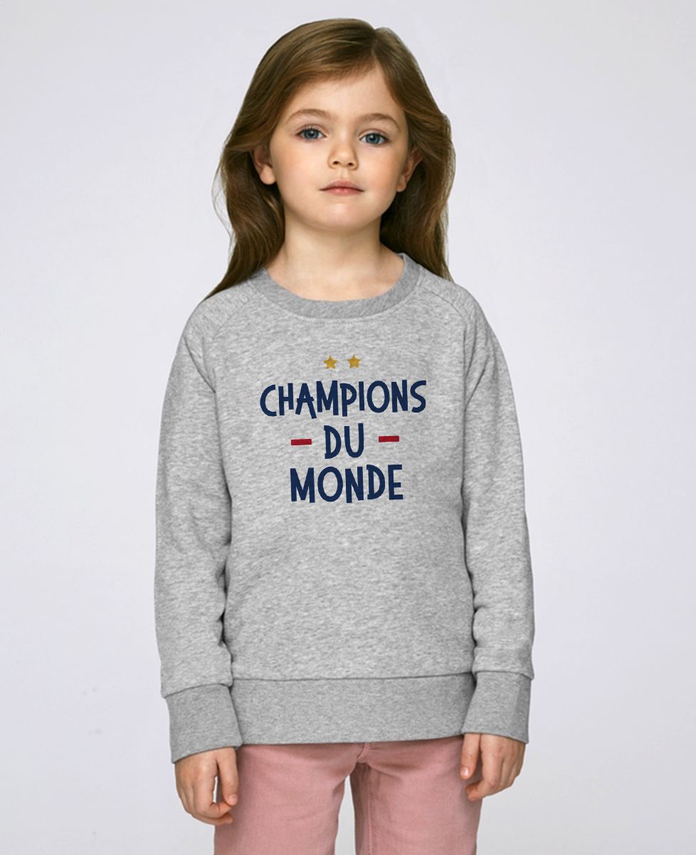 Sweatshirt enfant Champions du monde