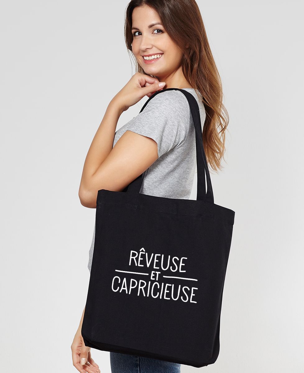 Tote bag Rêveuse et capricieuse