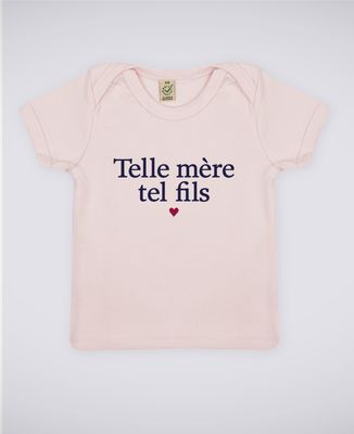 T-Shirt bébé Telle mère tel fils