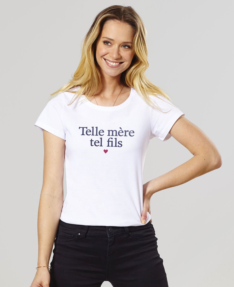 T-Shirt femme Telle mère tel fils