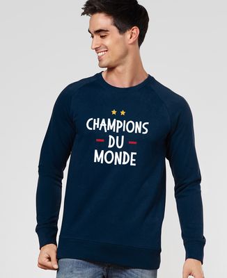 Sweatshirt homme Champions du monde