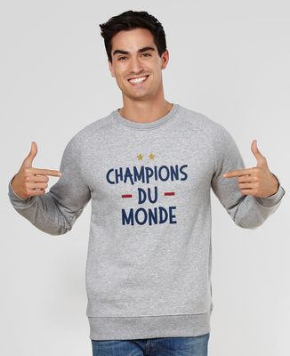 Sweatshirt homme Champions du monde