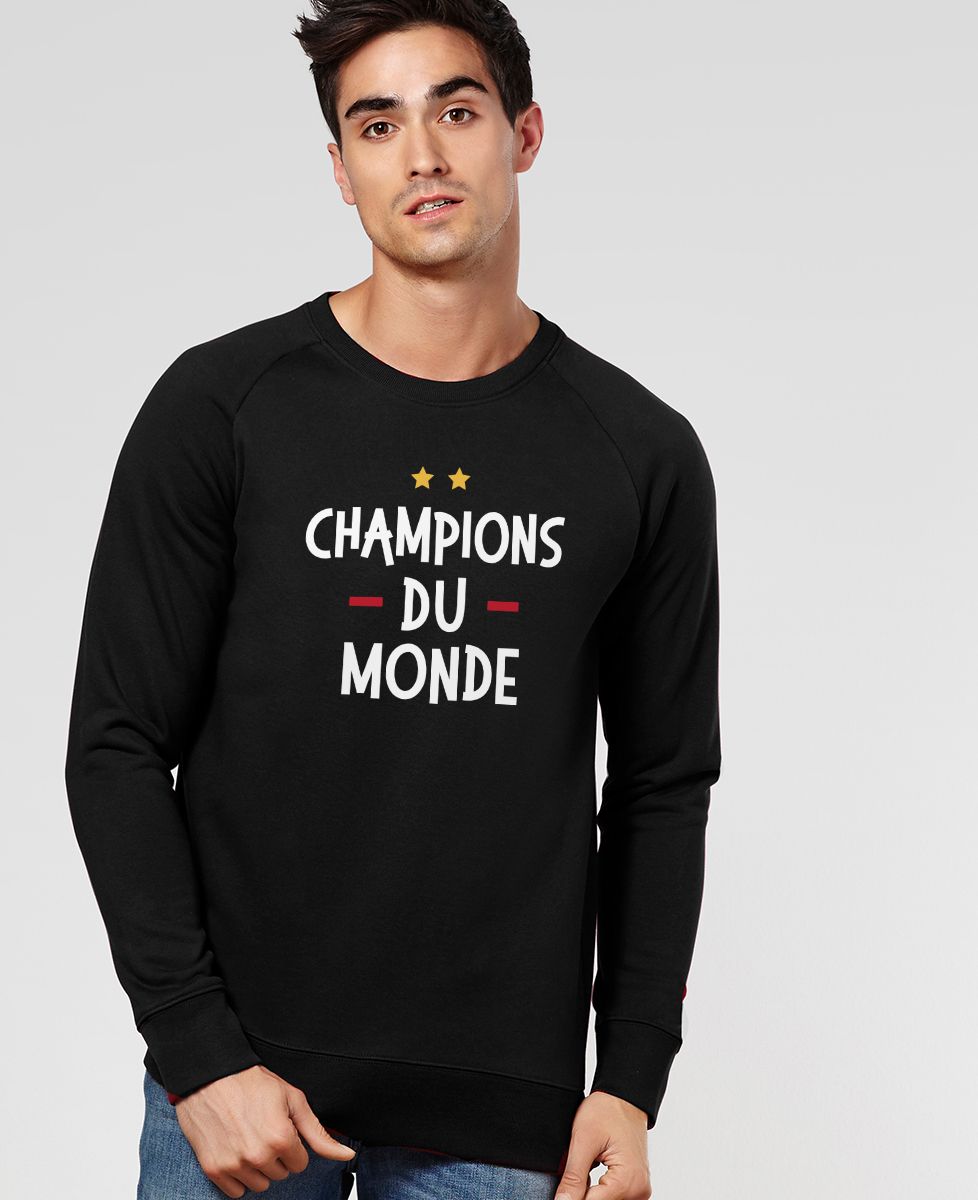 Sweatshirt homme Champions du monde