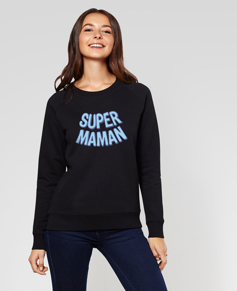 Sweatshirt femme Super maman