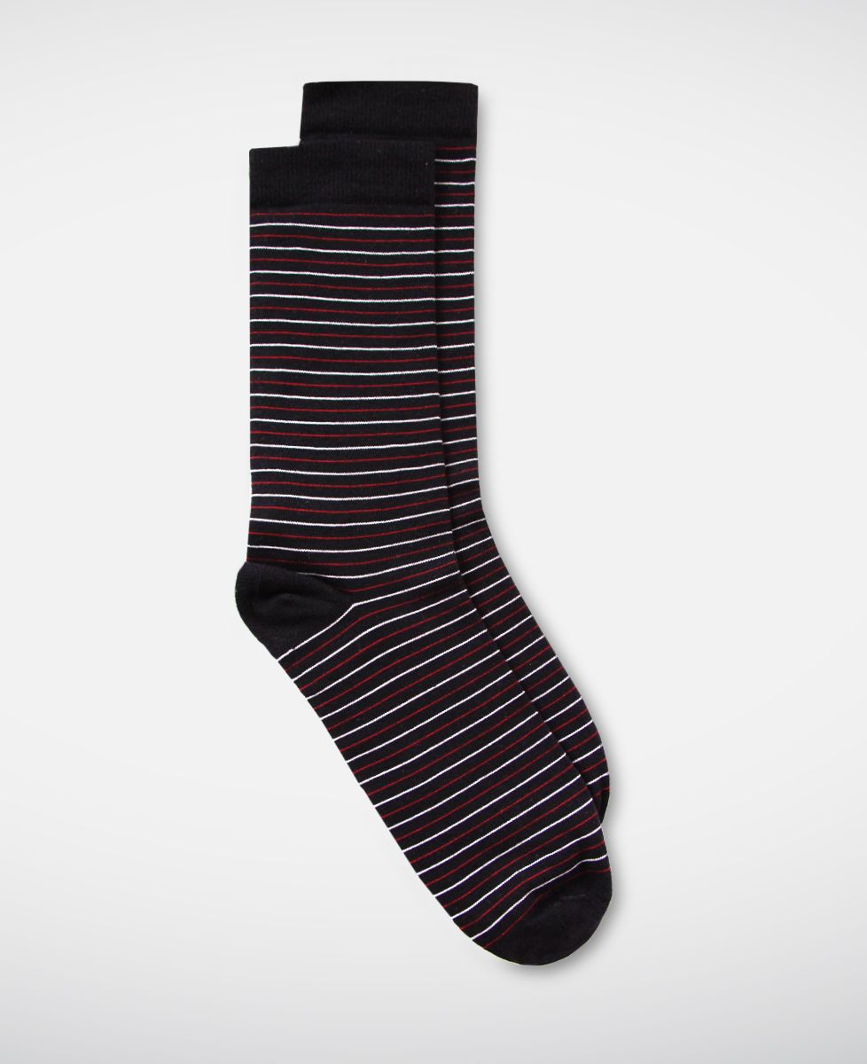 Chaussettes homme Fines rayures - Cadeaux Papa