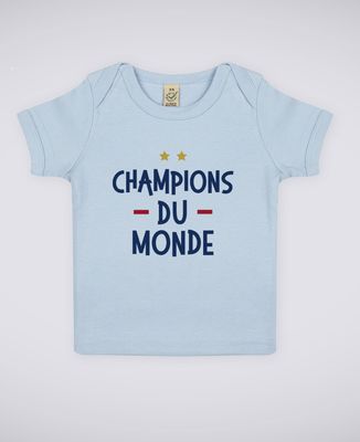 T-Shirt bébé Champions du monde