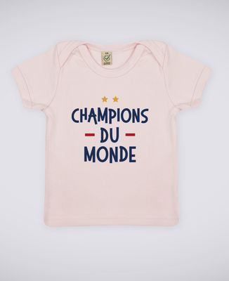 T-Shirt bébé Champions du monde