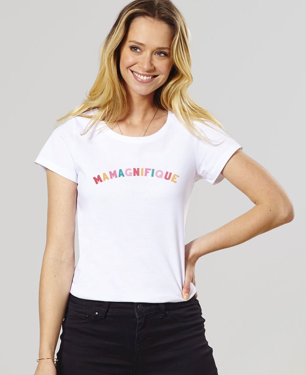 T-shirt femme Mamagnifique - Cadeaux Maman, Future Maman