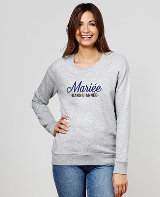 Sweatshirt femme Mariée dans l'année