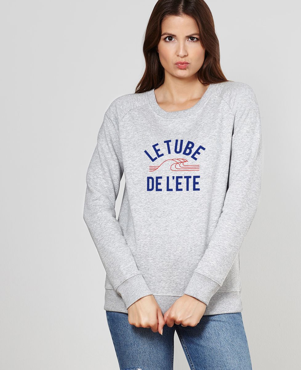 Sweatshirt femme Le tube de l'été