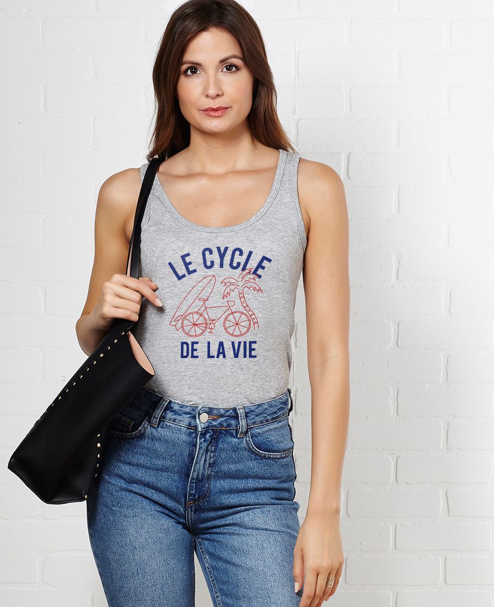 Débardeur femme Le cycle de la vie