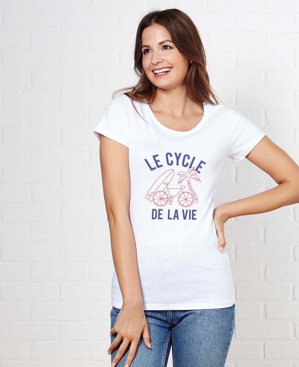 T-Shirt femme Le cycle de la vie