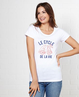T-Shirt femme Le cycle de la vie