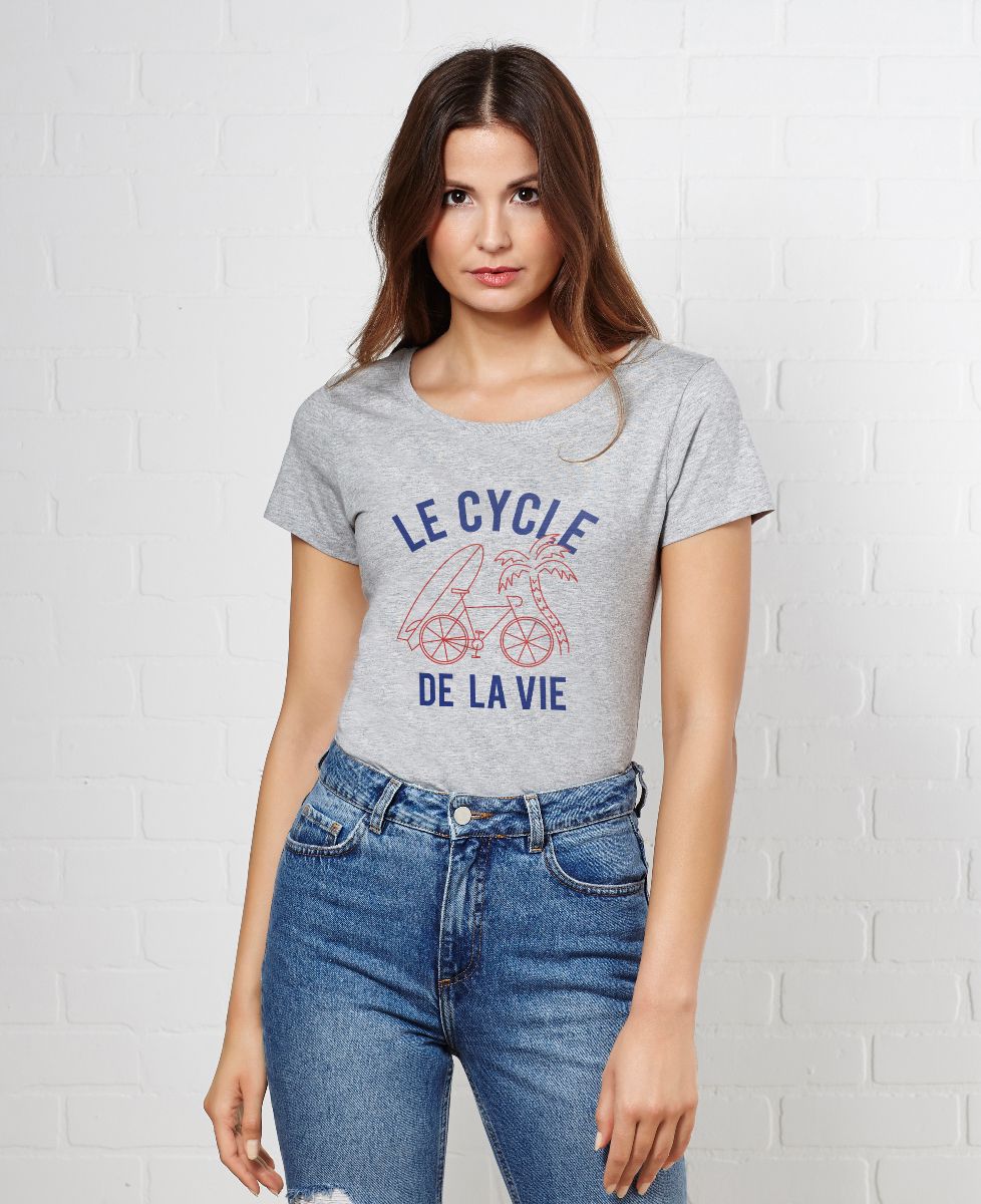 T-Shirt femme Le cycle de la vie