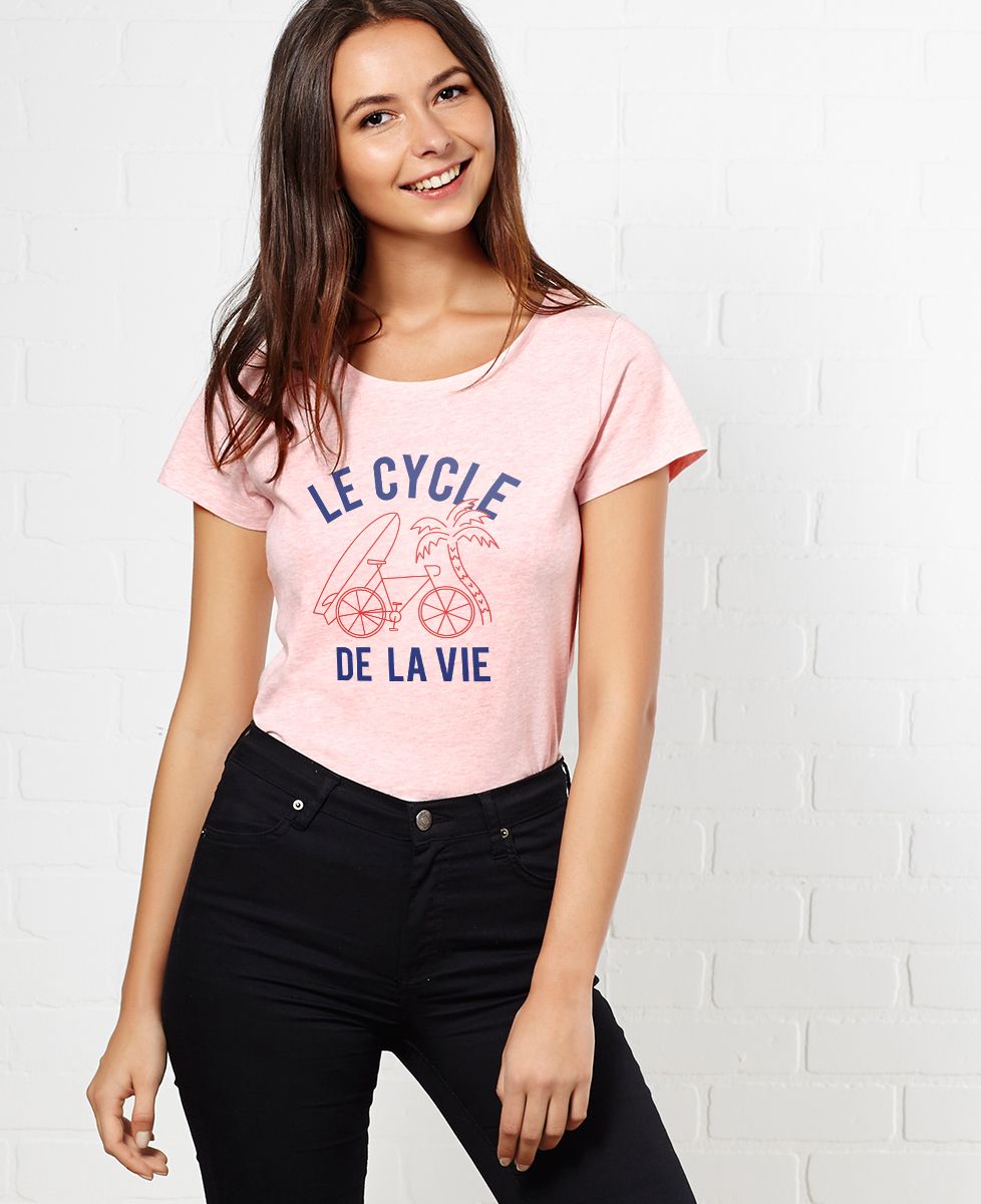 T-Shirt femme Le cycle de la vie