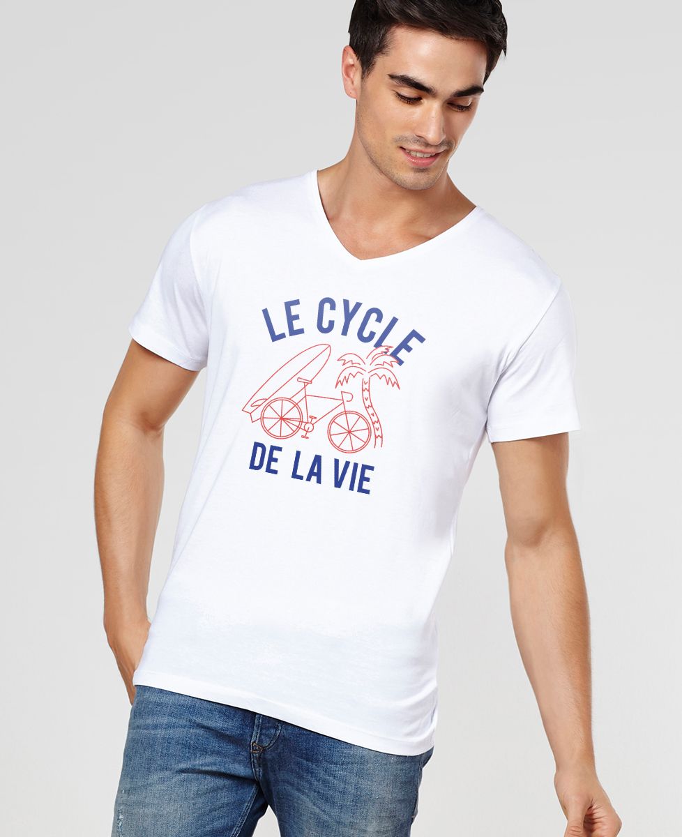 T-Shirt homme Le cycle de la vie
